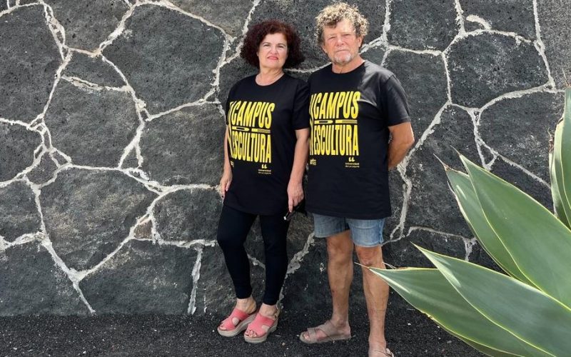 Rufina Santana y Paco Curbelo