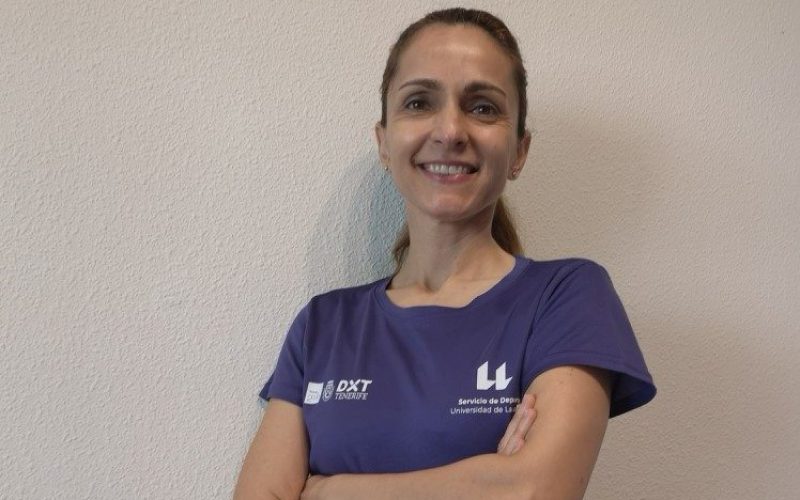 Belén Arcos, Belén Arcos, monitora de Taichichuan en la ULL