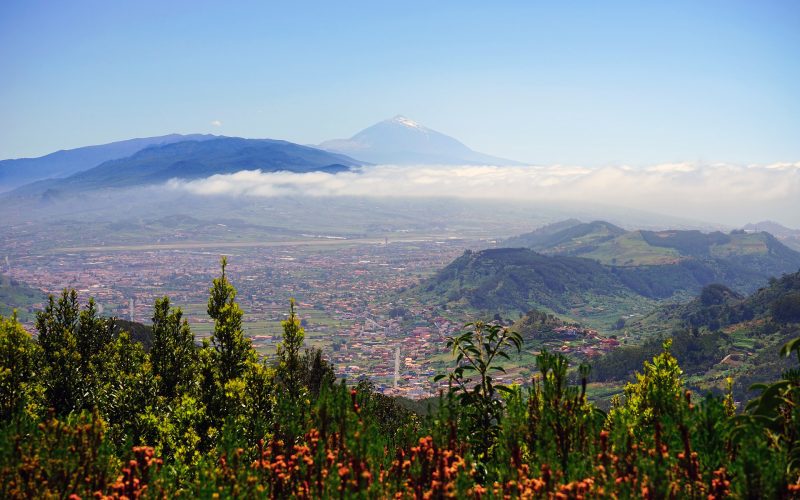 Vista de Tenerife desde Cruz del Carmen