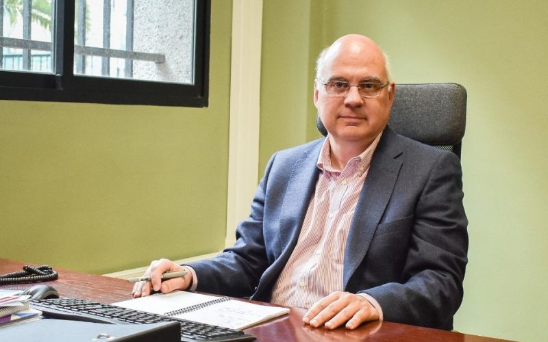Juan Diego Betancor, director gerente de la Fundación General de la ULL.