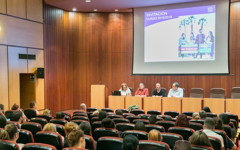 Cerca de 200 personas iniciarán la formación para acceder a la ULL con más de 25 y 45 años