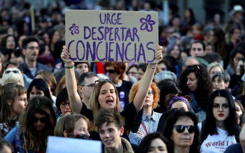 Protestas contra la violencia de género