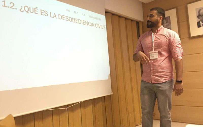 Álvaro Domínguez investigador predoctoral en Teoría de la Argumentación en la Universidad de Nova de Lisboa